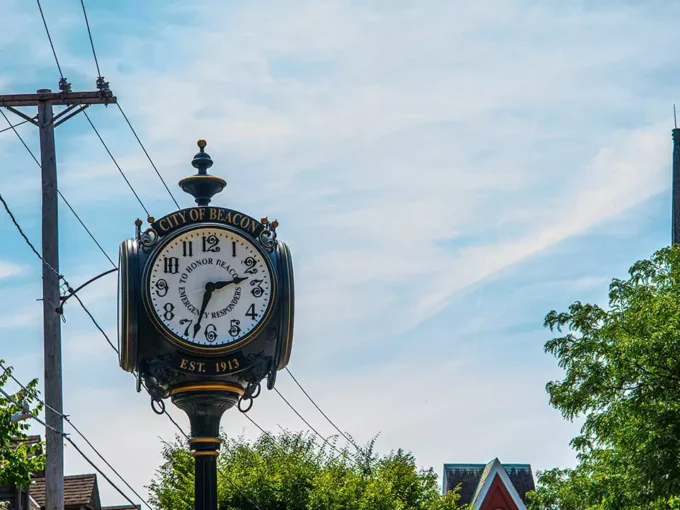 old clock on the tower