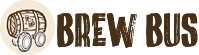 Brew Bus affiliate logo—stylized tour partner for Hudson Valley.