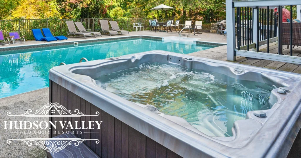 Knoll Shoal Farmhouse heated pool and grounds Cornwall NY corporate retreat